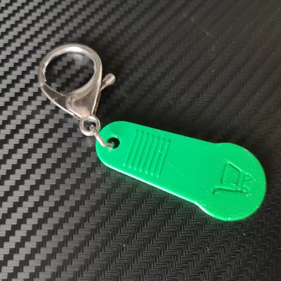 Móc Khóa Đồng Xu 3D Tiện Lợi Cho Xe Đẩy Siêu Thị