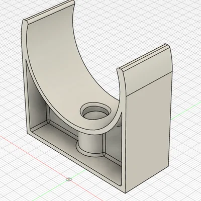 Kẹp ống HT50 Clip: Phụ kiện in 3D cố định đường ống xưởng tiện lợi