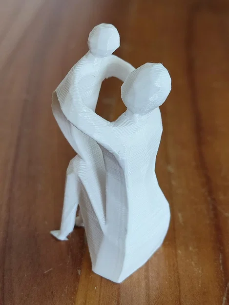 Tượng Low Poly Ngày Của Mẹ - Mẹ và Con - Image 2