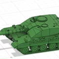 Mô hình xe tăng Challenger 2 (Main Battle Tank) in 3D - Thumbnail 3