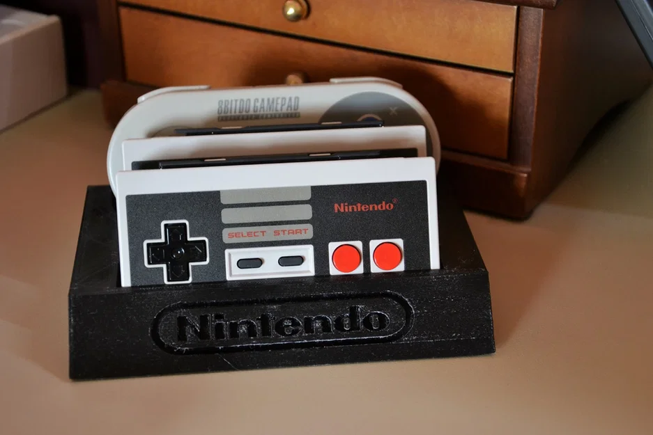 Giá đỡ tay cầm Nintendo NES-SNES (Nintendo NES-SNES Controllers Stand) - Image 1