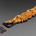 American V-Twin Style Wings - Móc khóa - Portachiavi - Porte Clès - 钥匙链 - Thumbnail 1