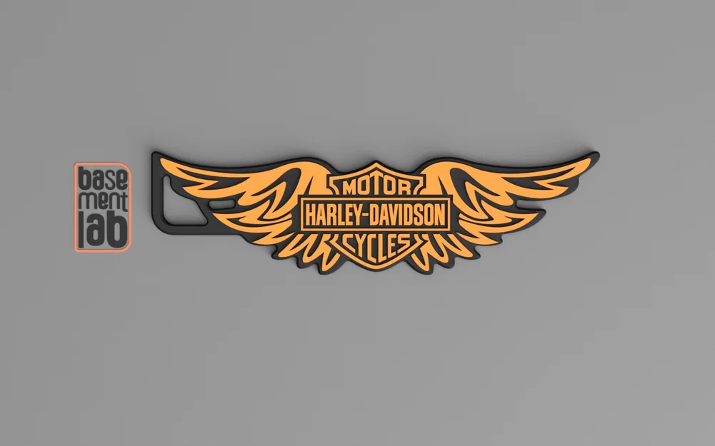 American V-Twin Style Wings - Móc khóa - Portachiavi - Porte Clès - 钥匙链 - Image 2