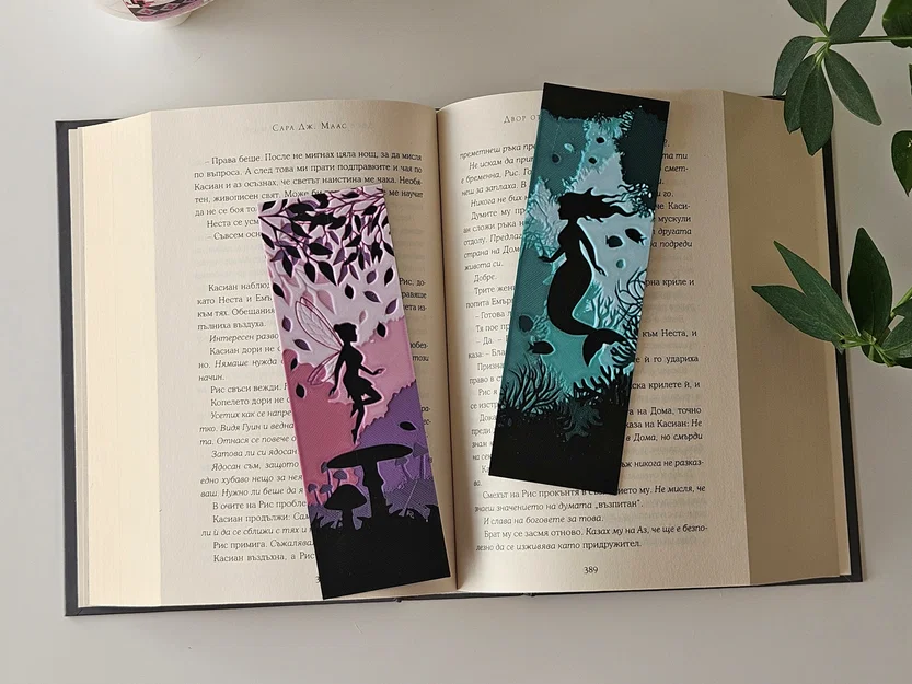 Fairy & Mermaid - Bộ Bookmark Thế giới Kỳ ảo Phần 1 - Image 1