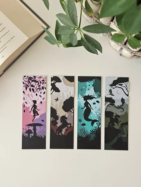 Fairy & Mermaid - Bộ Bookmark Thế giới Kỳ ảo Phần 1 - Image 4