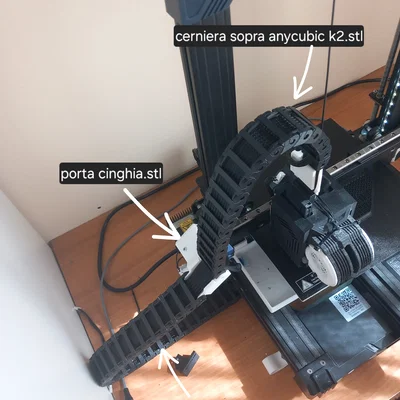 Bộ khung đỡ xích cáp (Cable Chain) cho máy in Anycubic Kobra 2