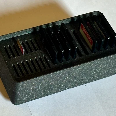 Khay 3D đựng thẻ nhớ SD và MicroSD hệ Gridfinity gọn gàng