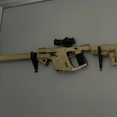 Móc treo súng (Gun wall mount hook) - Giải pháp trưng bày treo tường