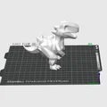 Mô hình khủng long Low-Poly đáng yêu - Thiết kế tối giản cho in 3D - Thumbnail 8