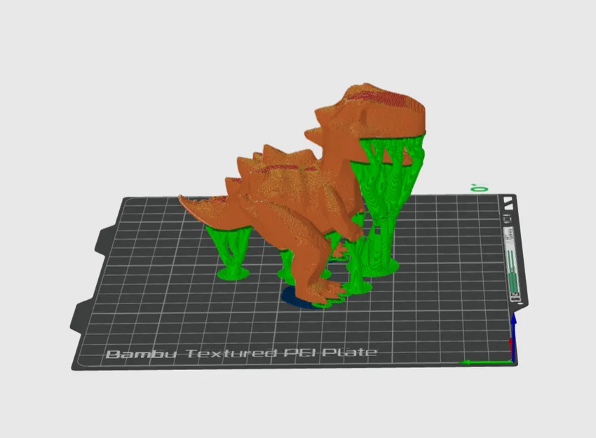 Mô hình khủng long Low-Poly đáng yêu - Thiết kế tối giản cho in 3D - Image 9