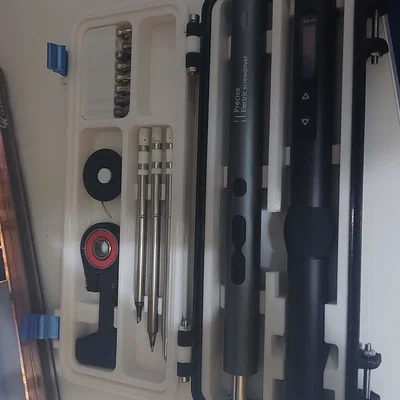 Hộp đựng mỏ hàn FNIRSI HS-01 kèm tua vít điện