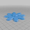 Mô hình 3D hoa cúc Hippie Daisy trang trí xinh xắn - Thumbnail 2