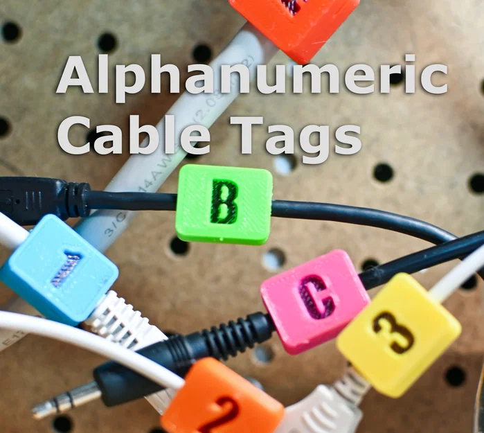 Thẻ tag đánh dấu dây cáp – Lightning, USB, Ethernet, Audio, Power - Image 1