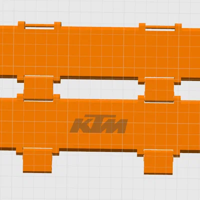 Hộp đựng bút KTM in liền khối - Thiết kế tiện lợi không cần lắp ráp