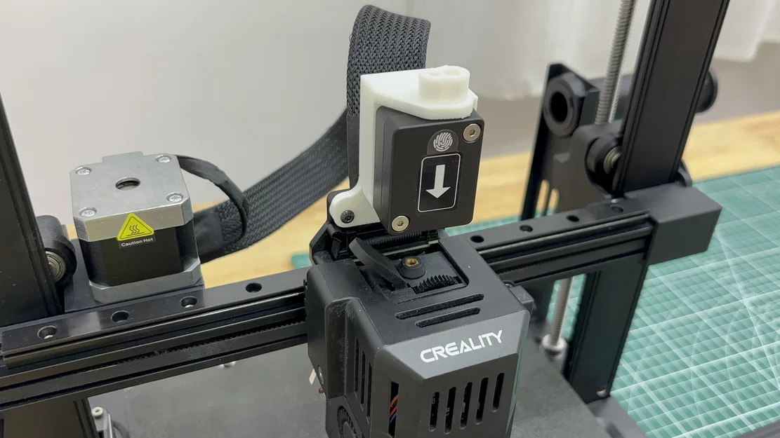 Ngàm gắn cảm biến hết nhựa cho Creality Ender 3 V3 SE và KE - Image 1