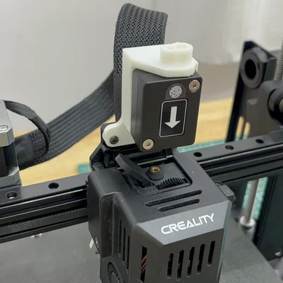 Ngàm gắn cảm biến hết nhựa cho Creality Ender 3 V3 SE và KE