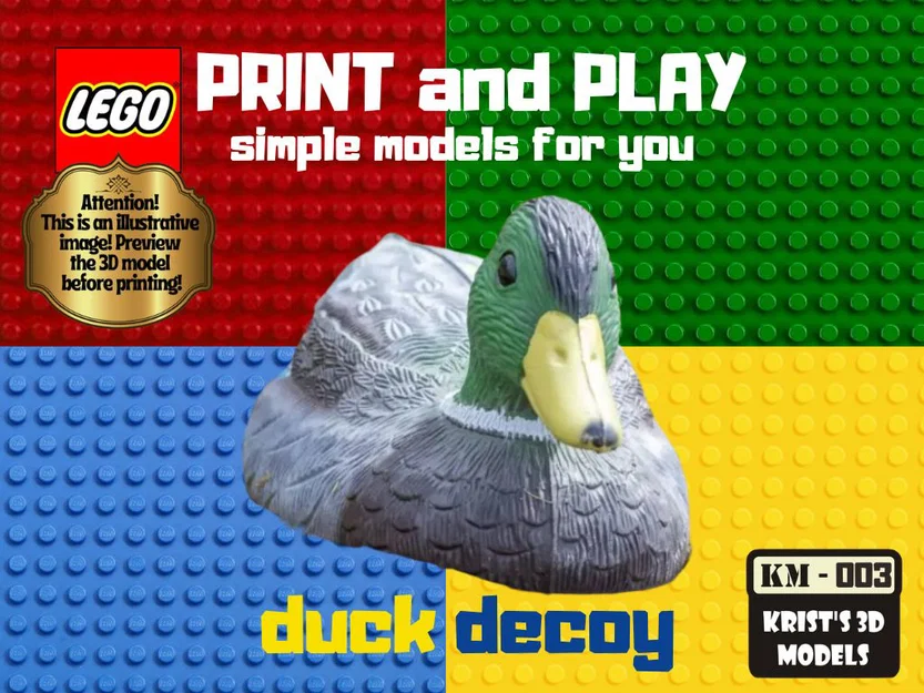 Mô hình vịt mồi (Duck Decoy) trang trí hồ cá cực kỳ sinh động - Image 1