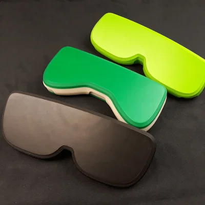 Bộ 3 hộp đựng kính (Glasses cases) – 3 kiểu dáng