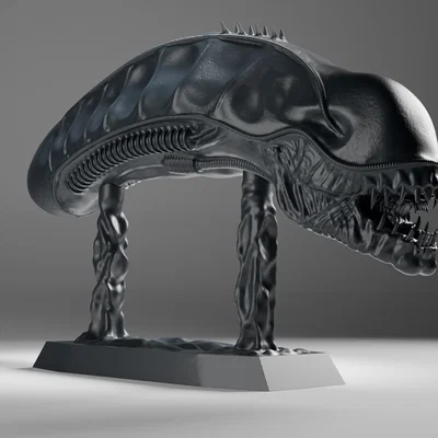 Đầu Alien Xenomorph (Alien Xenomorph Head)