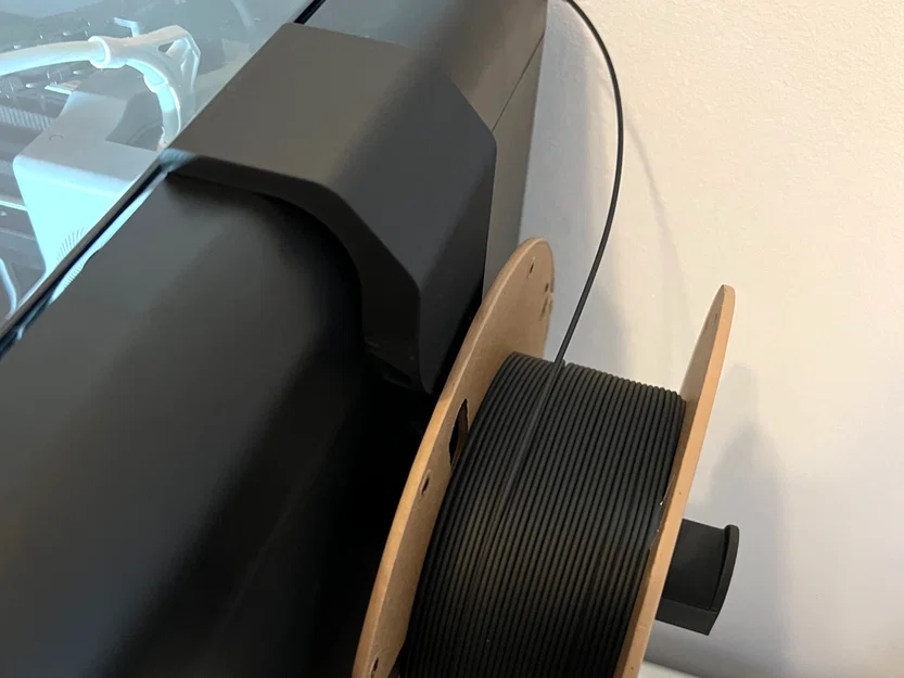 Giá đỡ cuộn filament gắn hông cho Flashforge 5m Pro (Side Spool Holder) - Image 2