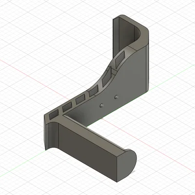 Giá đỡ cuộn filament gắn hông cho Flashforge 5m Pro (Side Spool Holder)