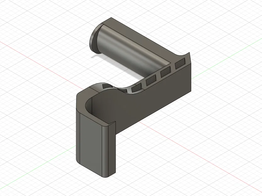 Giá đỡ cuộn filament gắn hông cho Flashforge 5m Pro (Side Spool Holder) - Image 5
