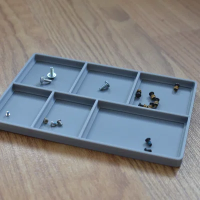 Khay phân loại linh kiện 3D thông minh tích hợp từ tính