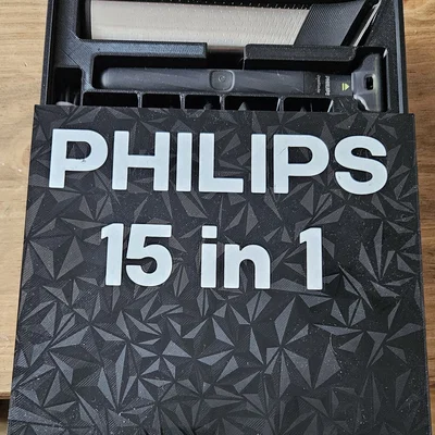 Khay 3D tiện ích cho bộ máy tỉa râu Philips 9000 series