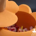 Chén đựng kẹo bí ngô (Pumpkin candy bowl) - Thumbnail 2