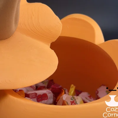 Chén đựng kẹo bí ngô (Pumpkin candy bowl)