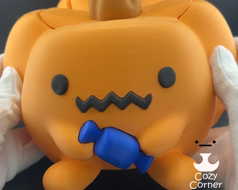 Chén đựng kẹo bí ngô (Pumpkin candy bowl) - Image 6