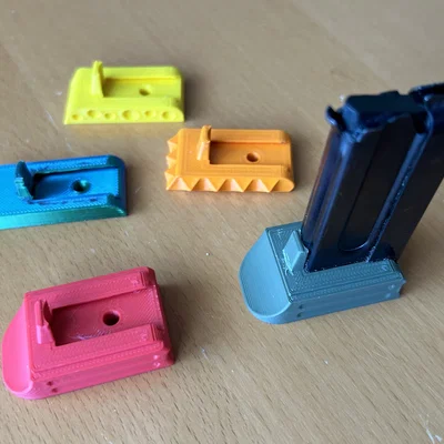 Đế đệm magazin cho súng Pardini SP - Phụ kiện 3D hữu ích cho xạ thủ