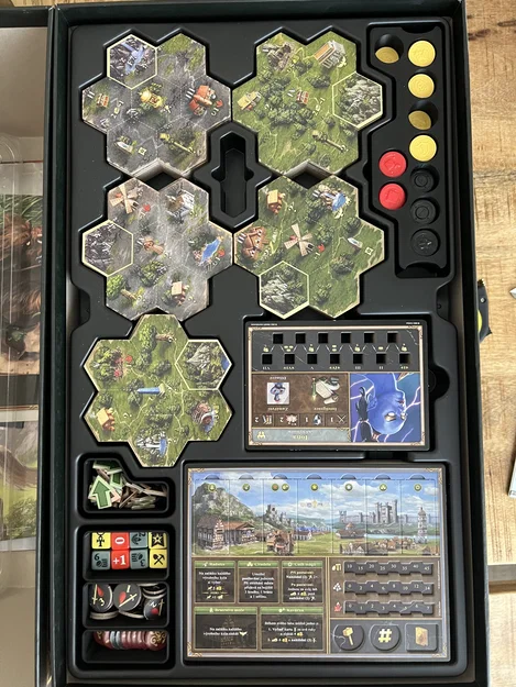Bộ Khay Tổ Chức Heroes of Might & Magic III: Board Game In 3D - Image 1