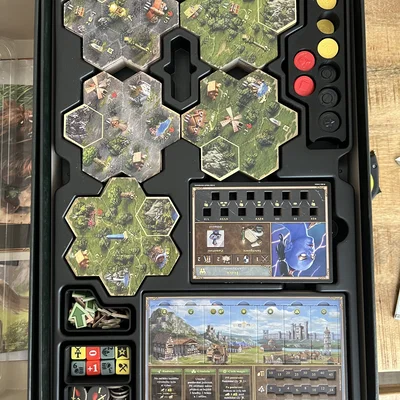 Bộ Khay Tổ Chức Heroes of Might & Magic III: Board Game In 3D