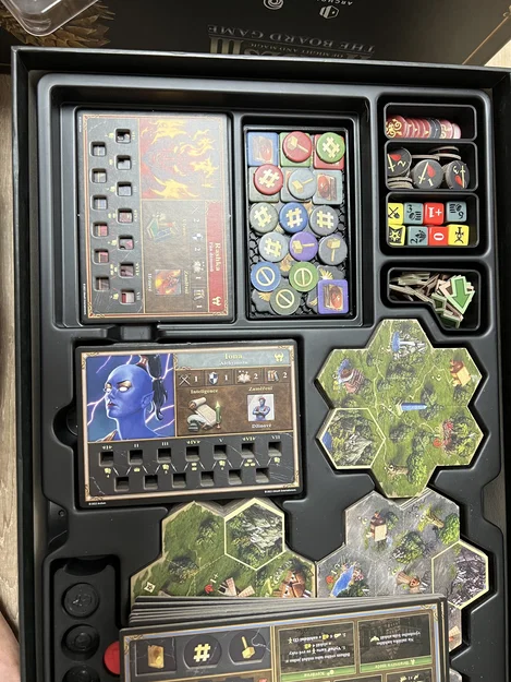 Bộ Khay Tổ Chức Heroes of Might & Magic III: Board Game In 3D - Image 4