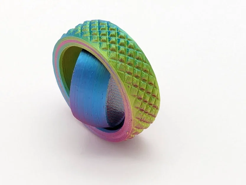 Fidget Spinner Tâm Đặc (Solid Center Fidget Spinner) - Image 1