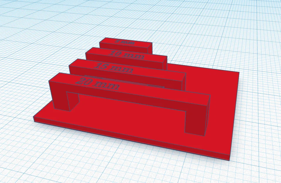 Mô hình Bridge Test - Kiểm tra khả năng in cầu 3D chính xác - Image 1