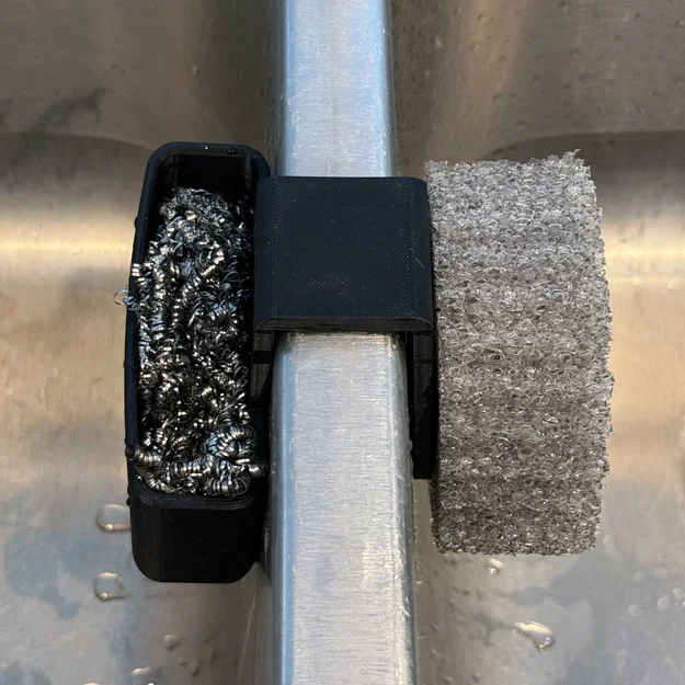 Scrub Daddy Sponge Holder v2 với CADDY (giá đỡ miếng rửa chén) - Image 1