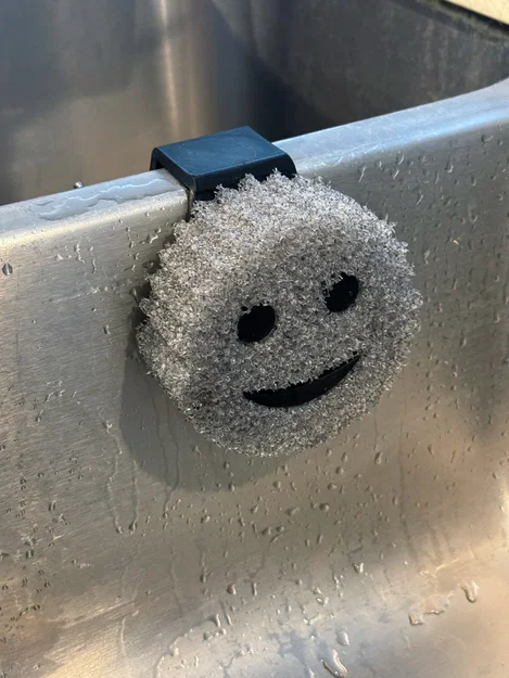 Scrub Daddy Sponge Holder v2 với CADDY (giá đỡ miếng rửa chén) - Image 3