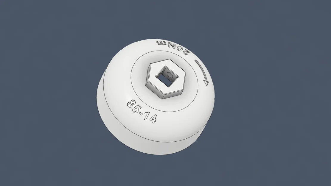 Dụng cụ mở nắp lọc dầu Mercedes‑Benz – 85 mm - Image 1