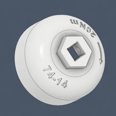 Dụng cụ mở/siết nắp lọc dầu universal - 74mm