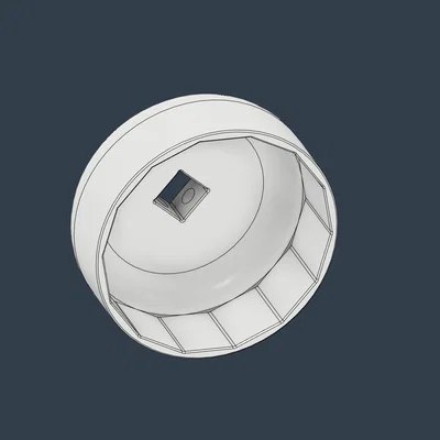 Dụng cụ mở/siết nắp lọc dầu đa năng - 76mm