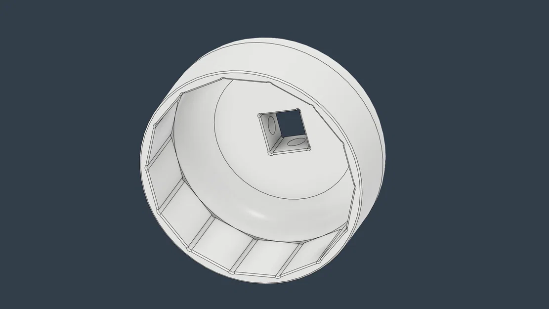 Dụng cụ mở nắp lọc dầu đa năng - 65mm - Image 2