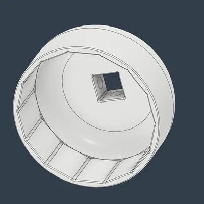 Dụng cụ mở nắp lọc dầu đa năng - 65mm