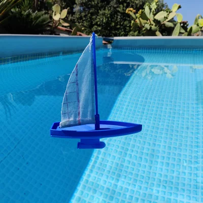 S/Y POOL MASTER - thuyền buồm đồ chơi cho hồ bơi