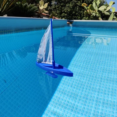 S/Y POOL MASTER - thuyền buồm đồ chơi cho hồ bơi