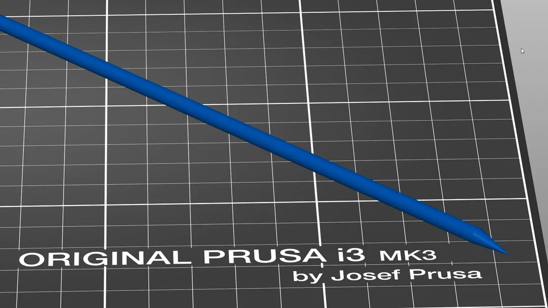 Que chống cây (Plant support stick) in 3D - Image 2