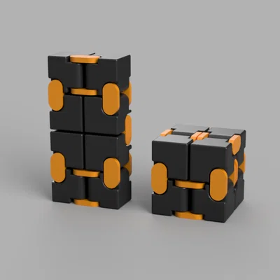 Fidget Flexi Blocks: Đồ Chơi Xả Stress Độc Đáo Bằng In 3D