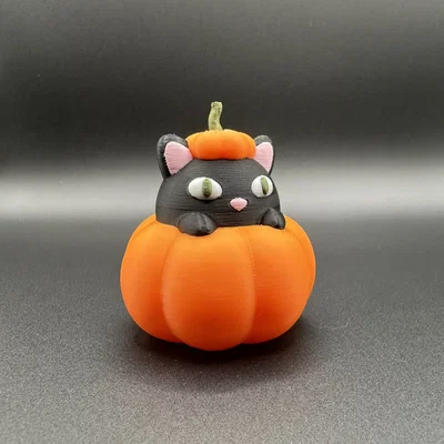Mèo Trong Bí Ngô | Halloween