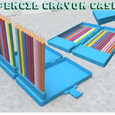 Hộp đựng bút chì màu - Pencil Crayon Case - PiP